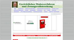 Desktop Screenshot of mahnverfahren-aktuell.de